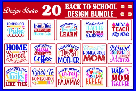 Download Home School Svg Design Bundle - School Collection