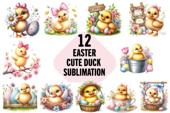 Download Cute Duck Clipart Easter - Duck clipart Collection