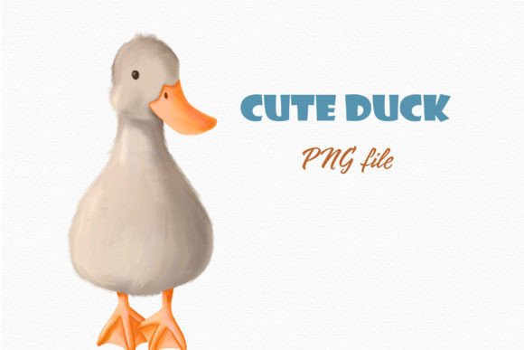 Download Realistic Cute Duck Clipart Farm Bird - Duck clipart Collection